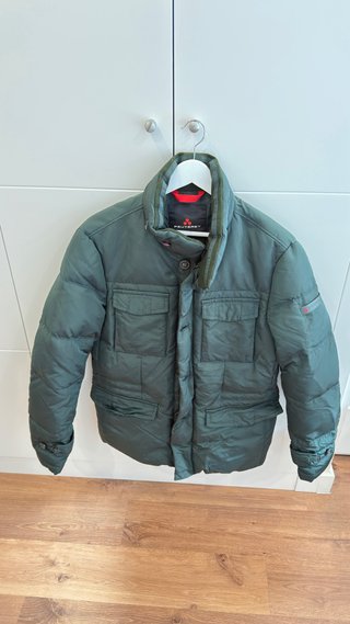 Parka de plumas Peuterey verde oliva