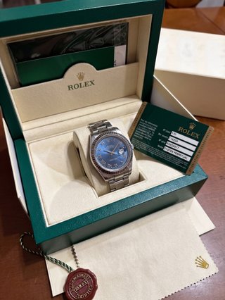 Reloj Rolex Datejust II 41mm (Ref. 116334) Azul