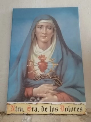 Azulejo Ntra. Sra. de los Dolores