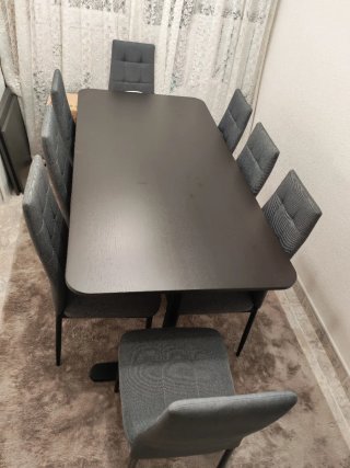 Mesa de Comedor con 6 Sillas