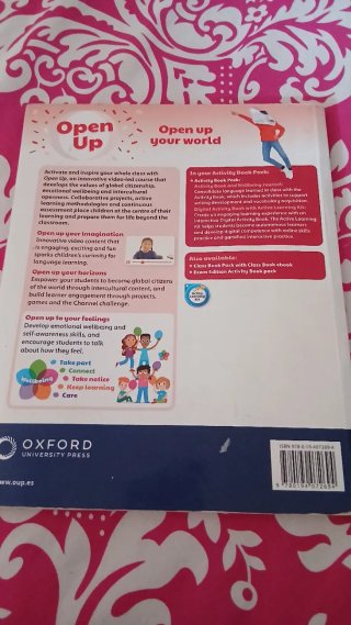 Open Up. 4. Activity Book Pack with Digital Act...