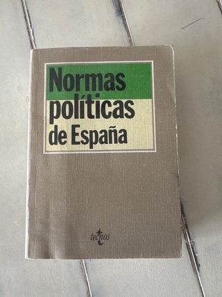 Normas politicas de España