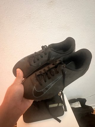Zapatillas de fútbol Nike negras