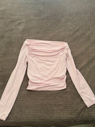 Camiseta Larga Rosa