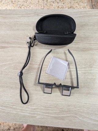 Gafas de aseguramiento para escalada