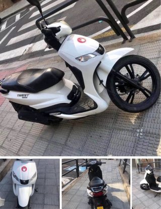 Scooter Peugeot Tweet Blanca