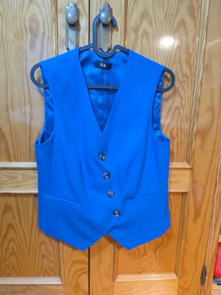 Chaleco Azul C&A