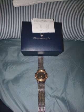 Reloj Maserati original con correa de malla