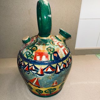 Botijo de Cerámica Vintage Grande 38 cm