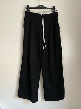 Pantalón de pinza negro