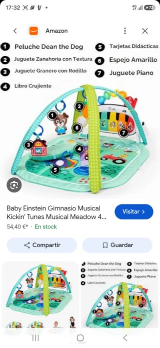 Gimnasio Musical Baby Einstein Kickin' Tunes