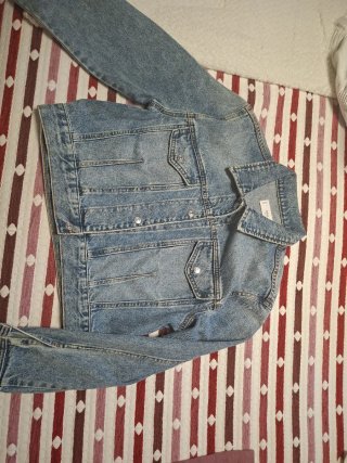 Cazadora vaquera MNG azul talla M