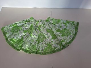 Falda Estampada Floral Verde