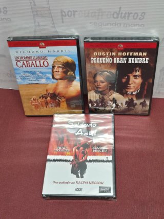 Lote 3 DVD Western Precintados