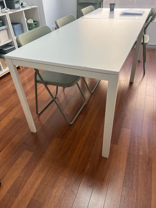 Mesa IKEA MELLTORP Blanca