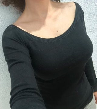 Camiseta negra mujer