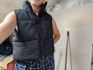Chaleco negro Zara