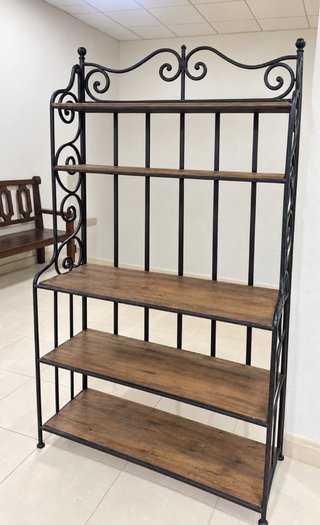 Estantería de Metal y Madera