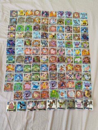 1€ unidad sticker amada Pokémon envío por correos