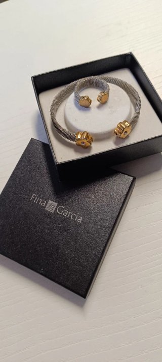 Set Pulsera y Anillo Fina García