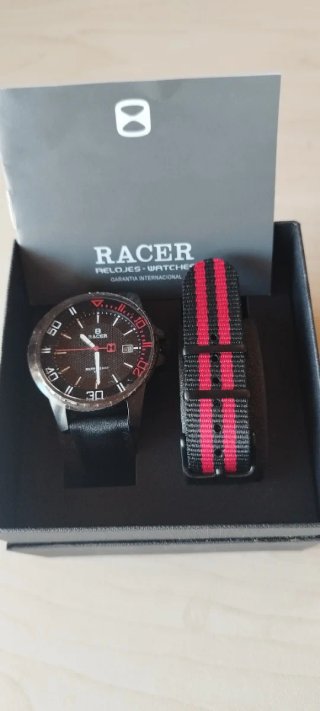Reloj Racer mujer con doble correa