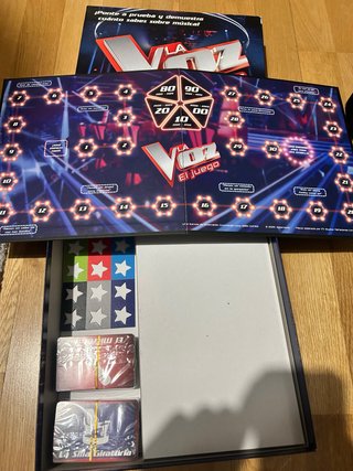 Juego de mesa La Voz