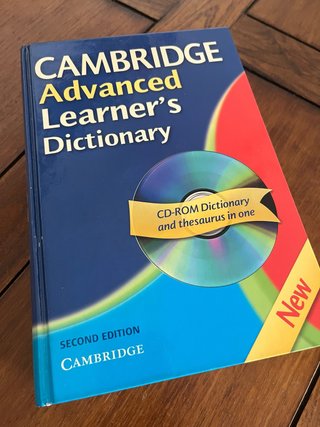 Diccionario inglés monolingüe Cambridge Advanced