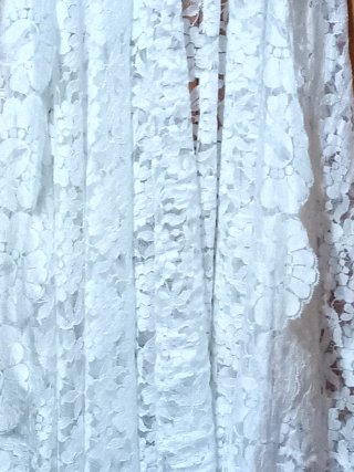 Mantilla de Fallera Blanca