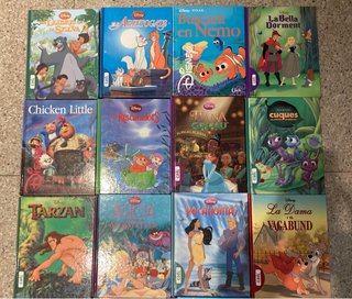 Pack de 12 llibres Disney en català editorial Cadi