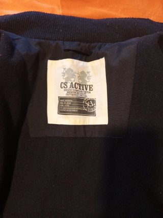 Cazadora CS Active Negra tipo motera