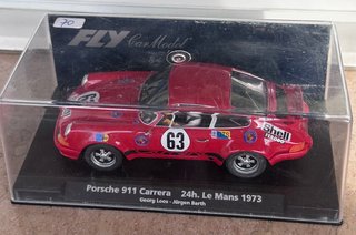 Porsche 911 Carrera 24h Le Mans 1973 Fly Car Model