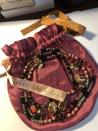 Collar Sautoir Gas Bijoux Escarabajos