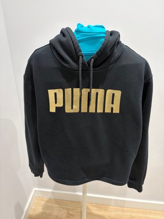 Sudadera corta Puma negra
