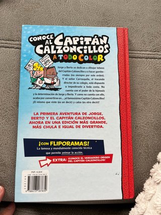 Libro Conoce al Capitán Calzoncillos