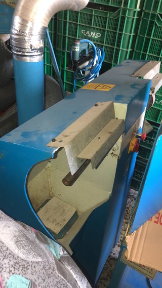 Máquina de lijar con aspiración