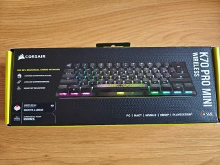 Teclado Corsair K70 PRO MINI WIRELESS