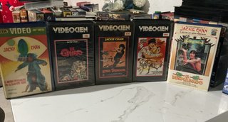 Lote 5 Películas VHS Jackie Chan