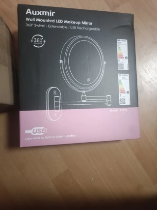 Espejo de Maquillaje de Pared LED Auxmir
