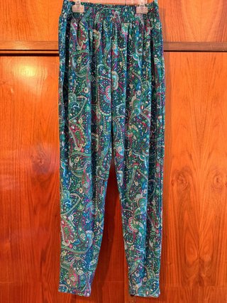 Pantalón Fluido Estampado Mandala - Talla XL/XXL