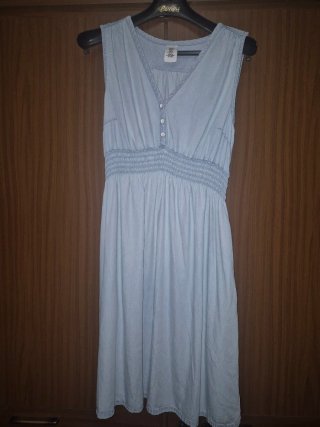 Vestido Premamá Azul