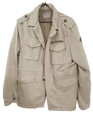 Chaqueta Militar Silbon Beige Talla M