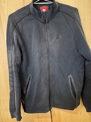 Sudadera Nike Negra con Cremallera