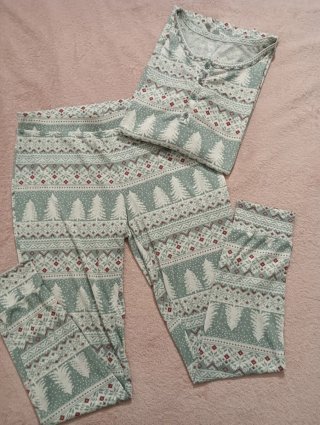 Pijama de Navidad con Estampado