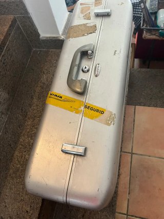 Maleta rígida aluminio