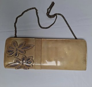 Bolso de mano Argenta beige