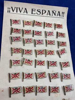 45 Insignias Carlistas Dios Patria Rey originales