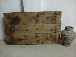 Antiguo Tablero de Mesa de Madera Rústico 104x61