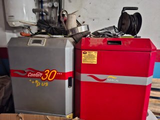 Calderas de biomasa Confort 30 e Inmecal