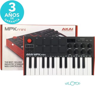 CONTROLADORA MIDI AKAI MPK MINI