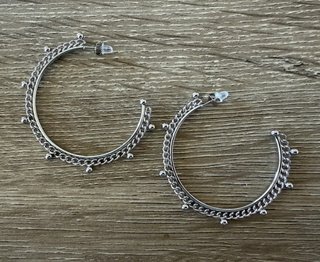 Pendientes de Aro en Acero Inoxidable